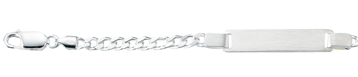 Id-Bracelet Curb chain 4.7mm