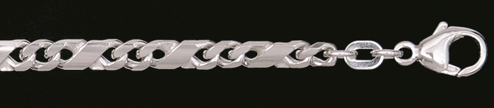 Armband Dollar-Kette 3.7mm