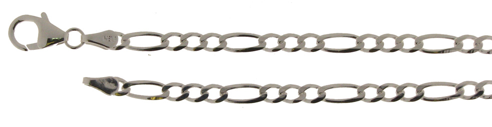 Collier Figaro diamantiert 3.3mm