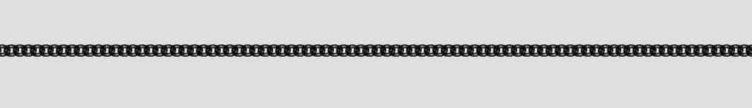 Collier mit Zwischenöse Panzer 1.4mm