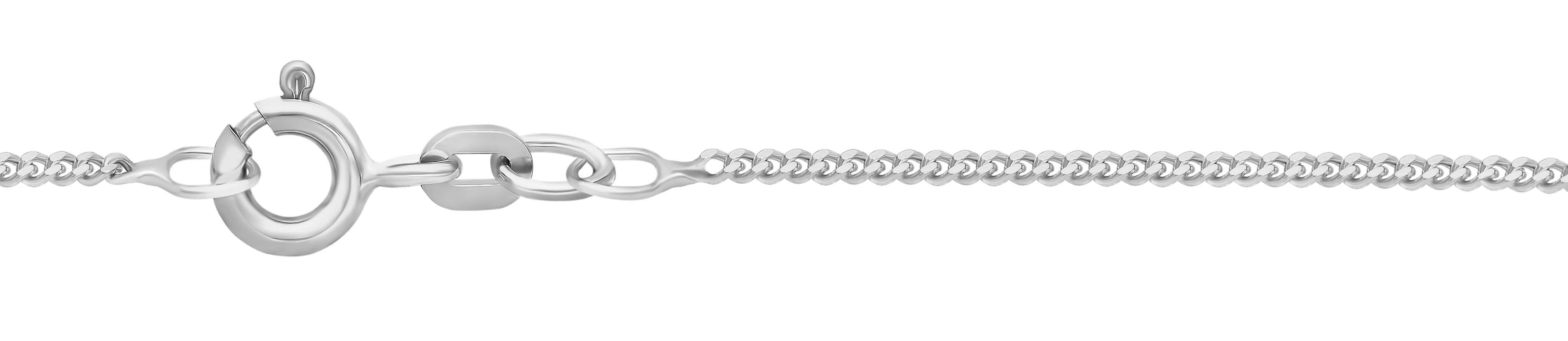 Collier mit Zwischenöse Panzer 1.4mm