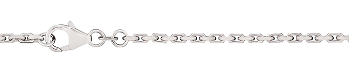 Collier Anker diamantiert 2mm