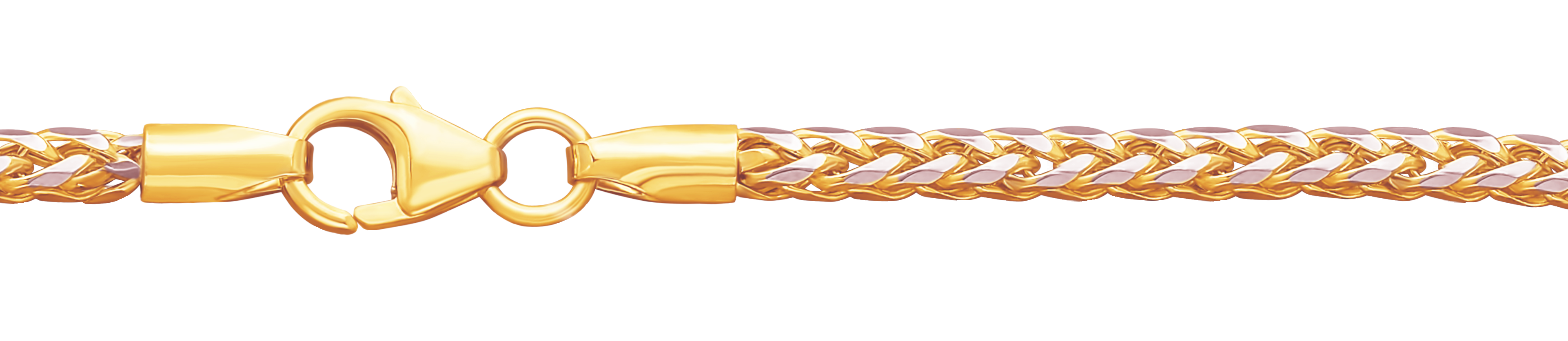 Armband Zopf 2mm