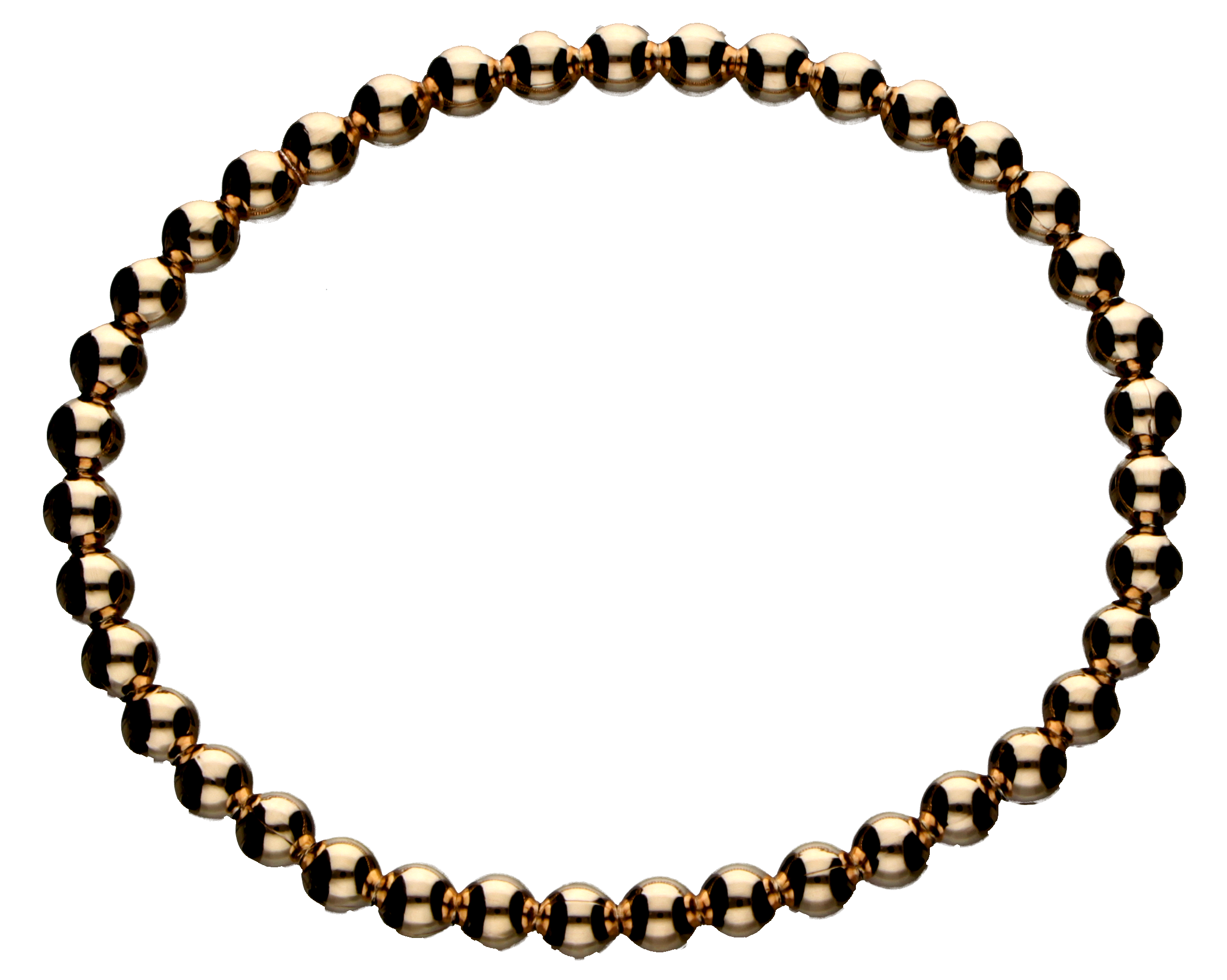 Armreif flexible Kugelkette 5mm