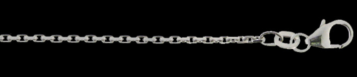 Collier Anker diamantiert 1.3mm