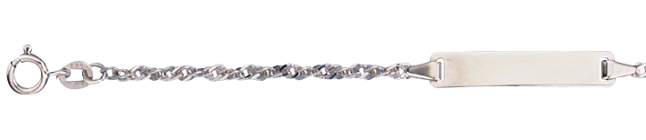 Id-Armband Singapur 2.4mm