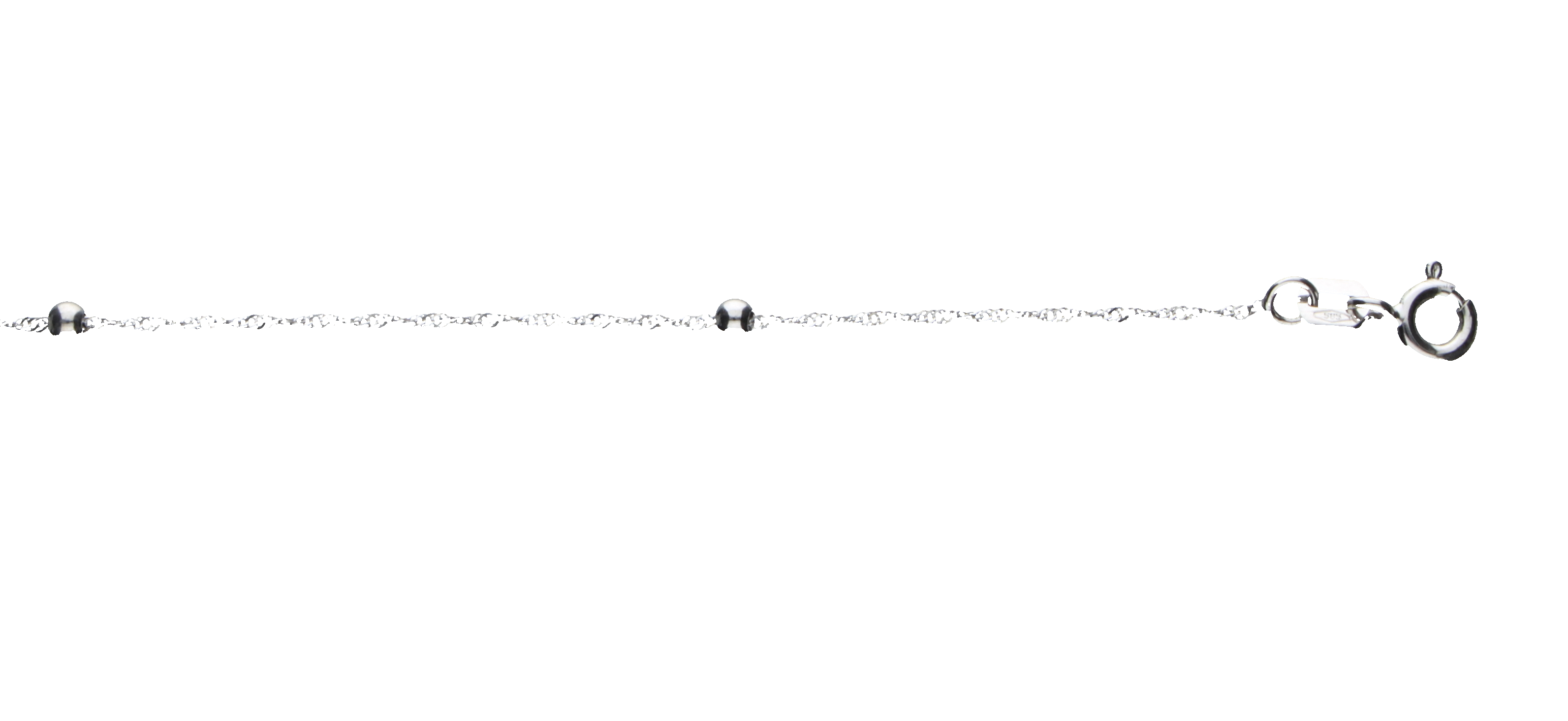 Collier mit Zwischenöse Singapur