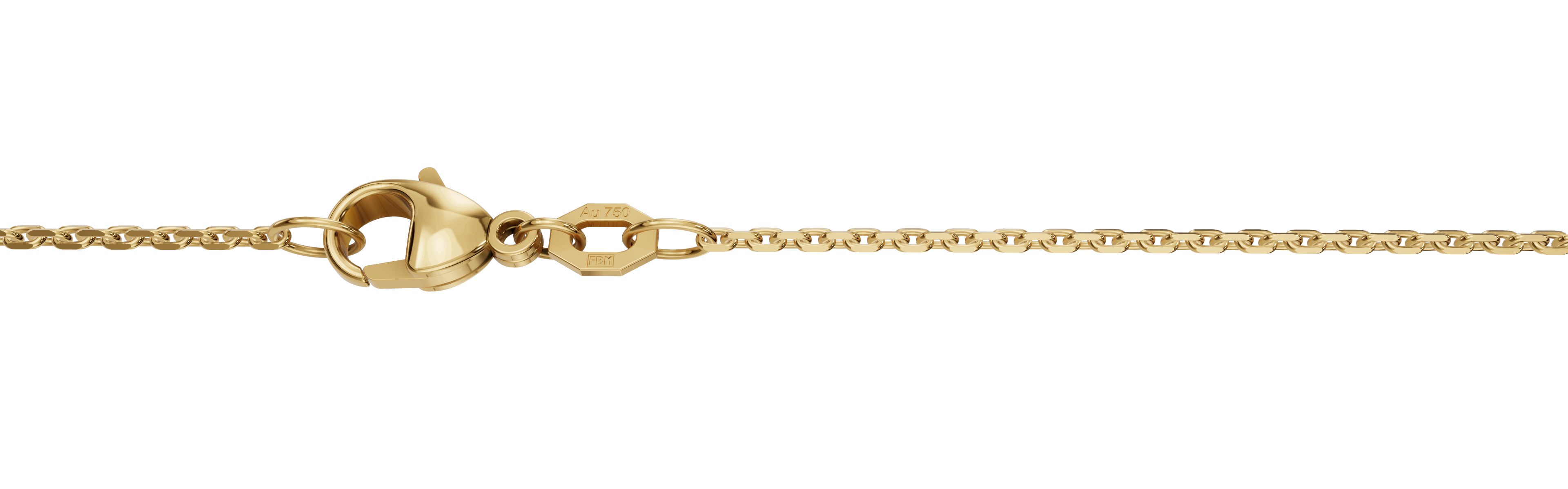 Collier Anker diamantiert 1.3mm