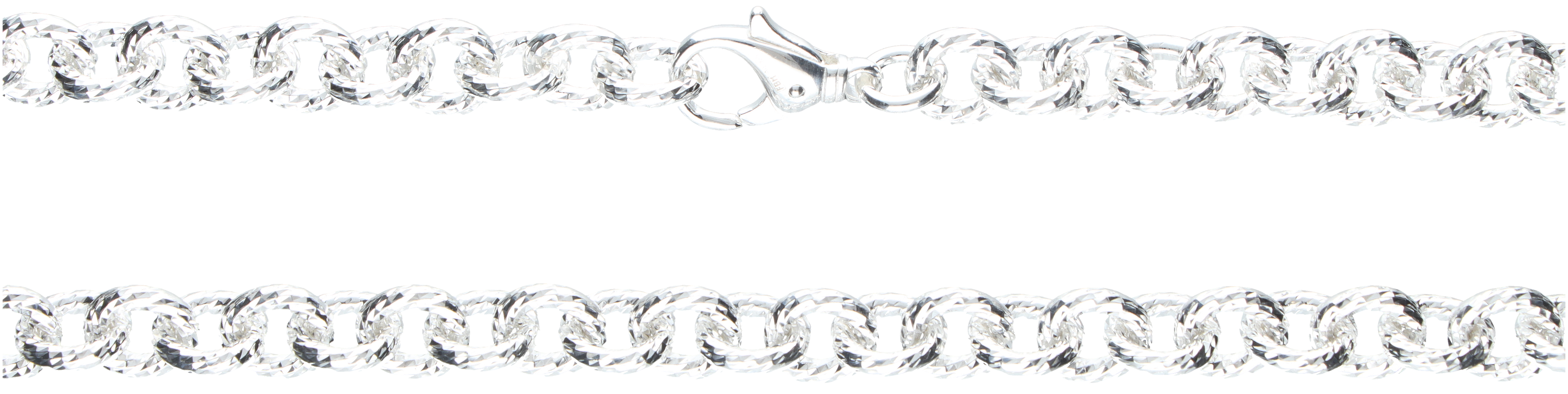 Bracelet Anchor grooved 9.8mm