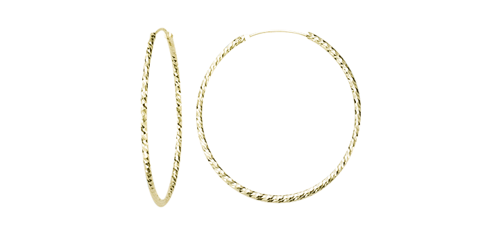 Earring ear hoops 1,8 mm
