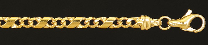 Armband Dollar-Kette 3.1mm