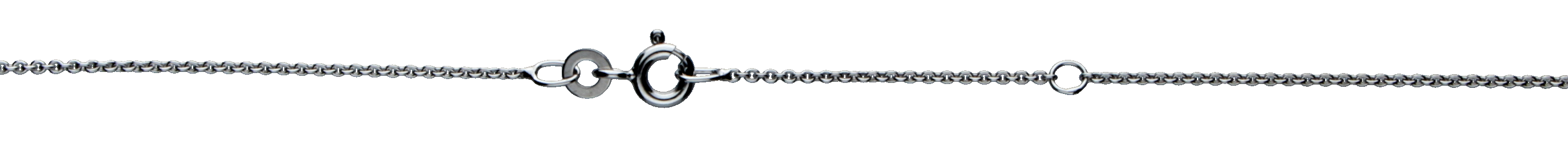 Collier mit Zwischenöse Anker rund 1.1mm