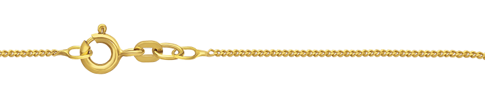 Necklace Curb chain 1.1mm