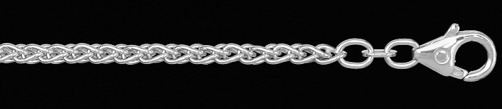Armband Zopf 2.5mm