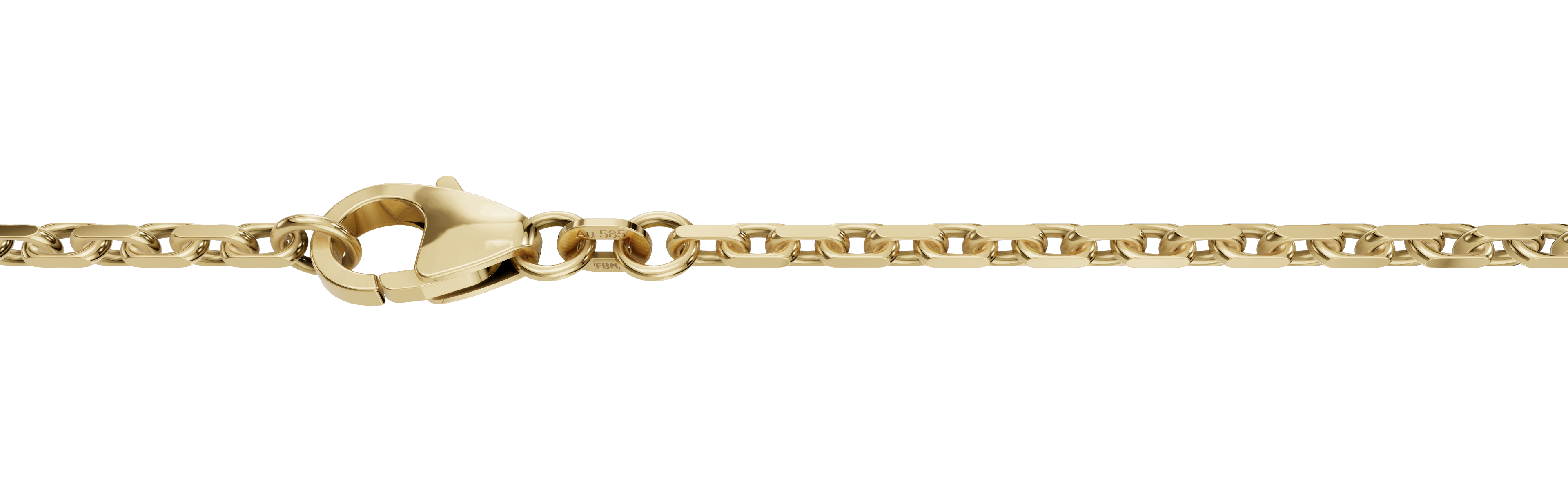 Collier Anker diamantiert 2mm