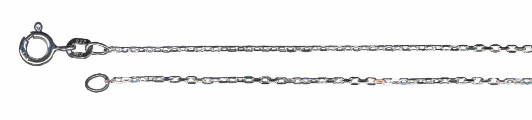 Collier Anker diamantiert 1.3mm