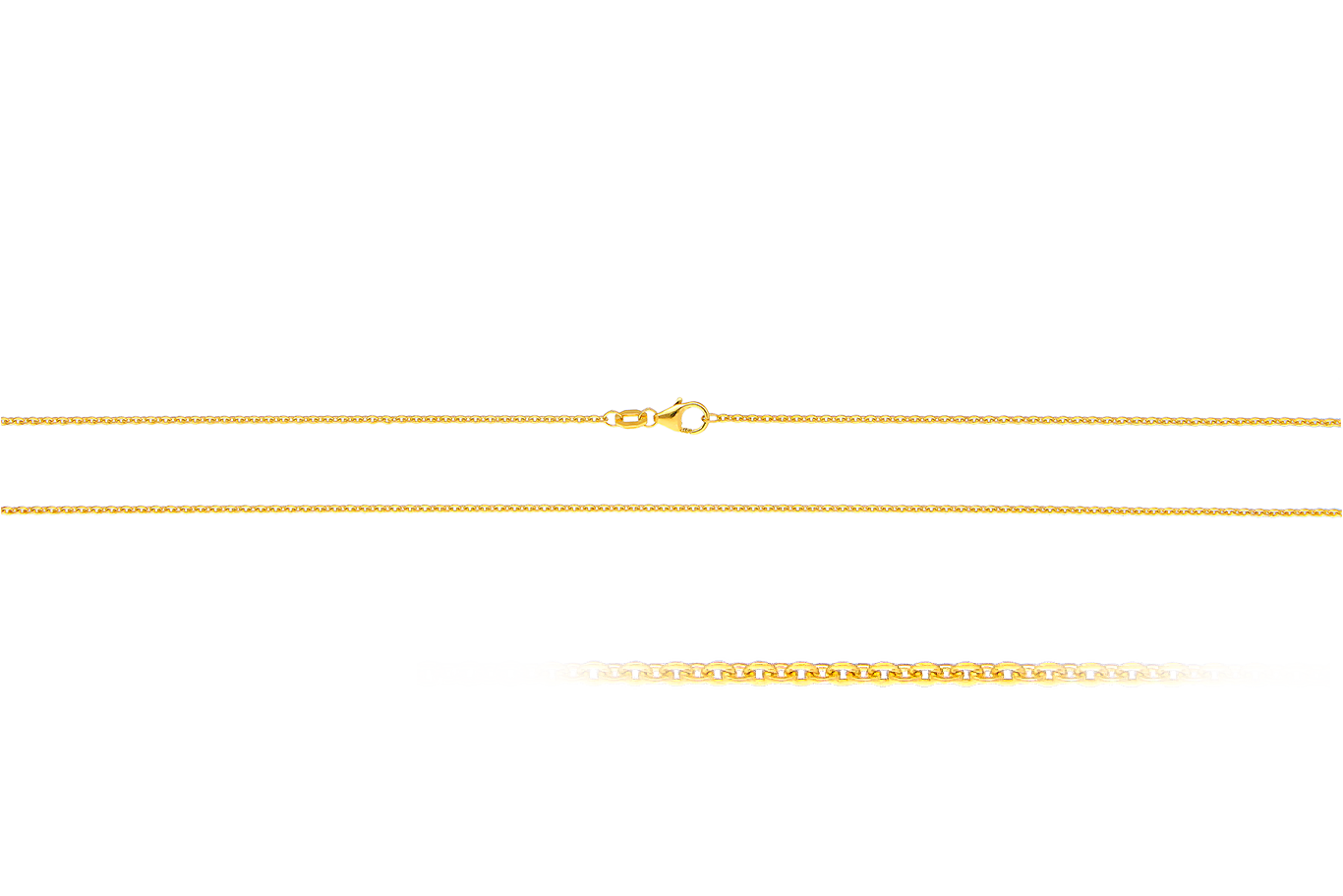 Necklace Anchor flat 1.55mm