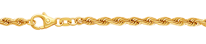 Collier Kordel hohl 3.3mm