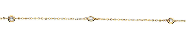 Collier Anker diamantiert