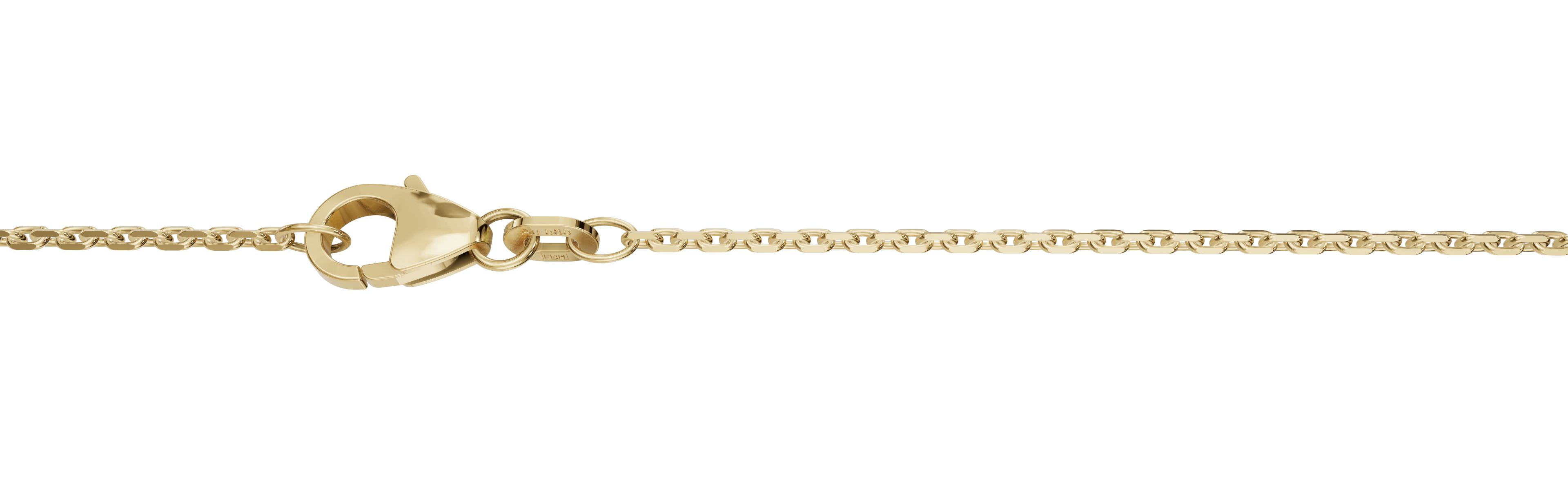 Collier Anker diamantiert 1.3mm