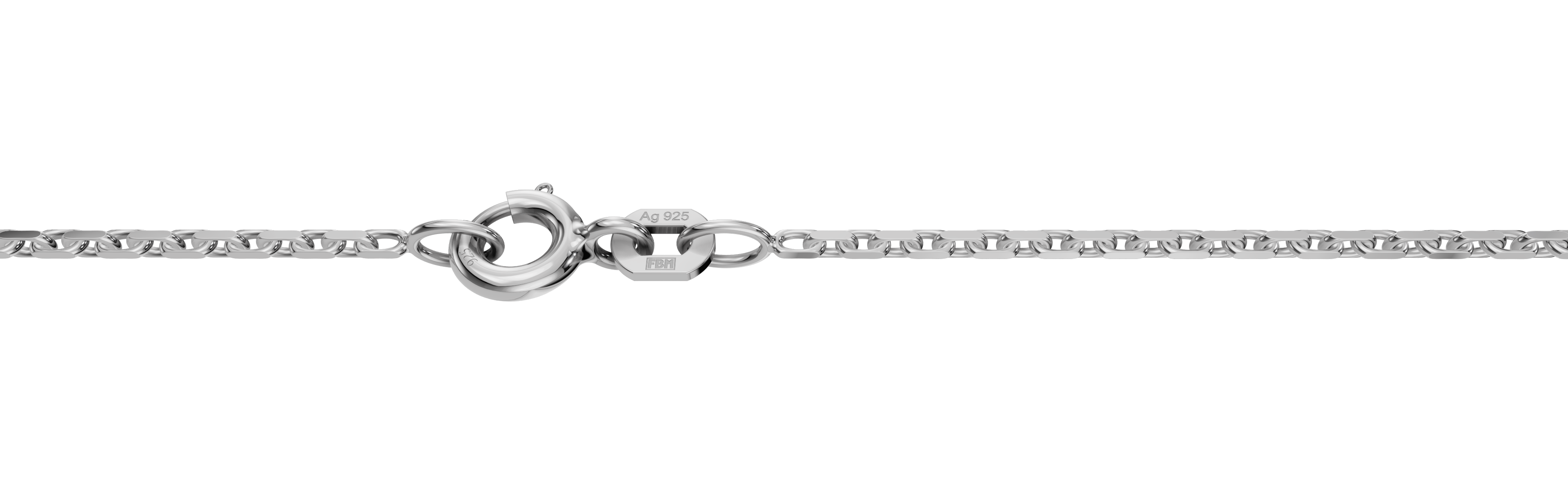 Collier Anker diamantiert 1.3mm