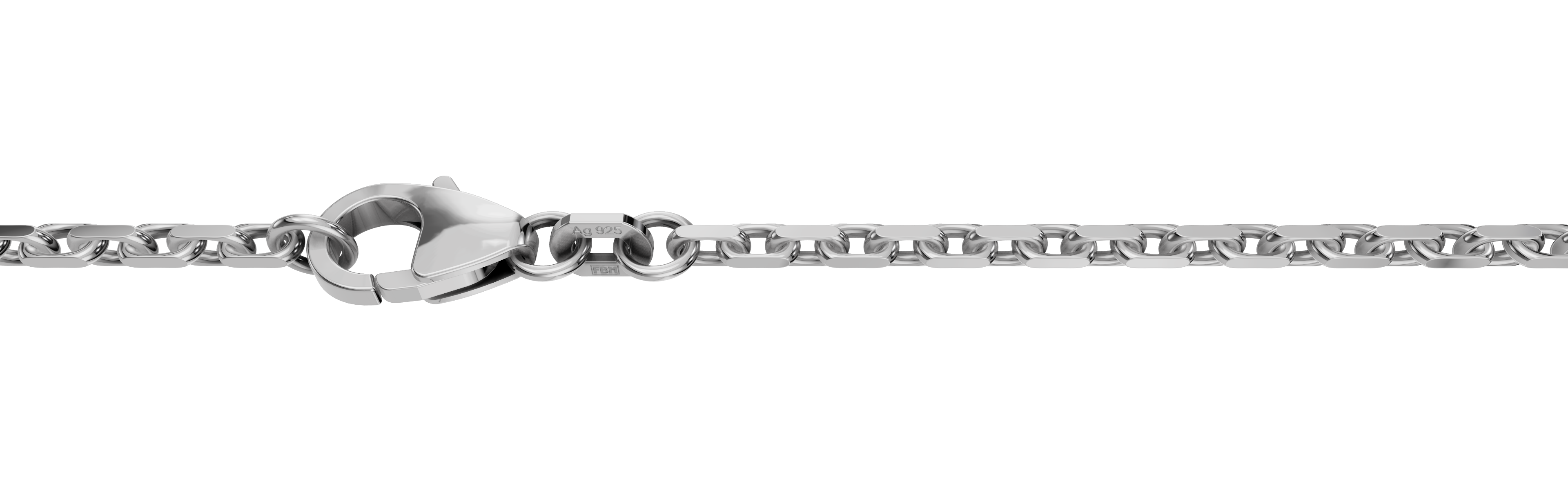 Collier Anker diamantiert 2mm