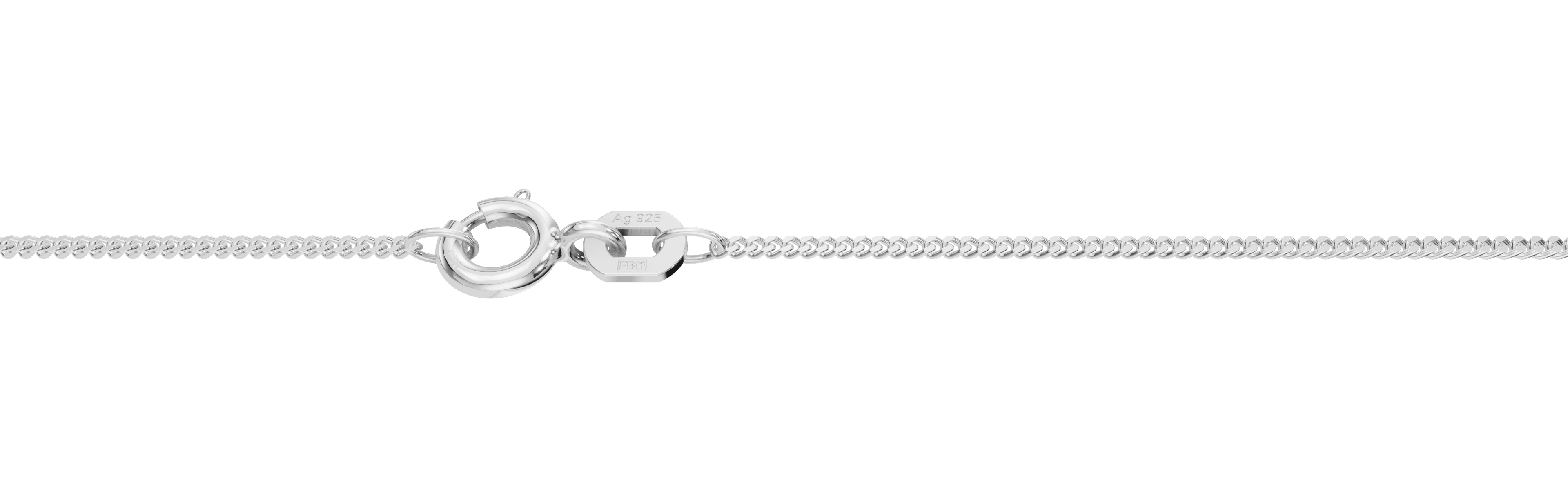 Necklace Curb chain 1.1mm