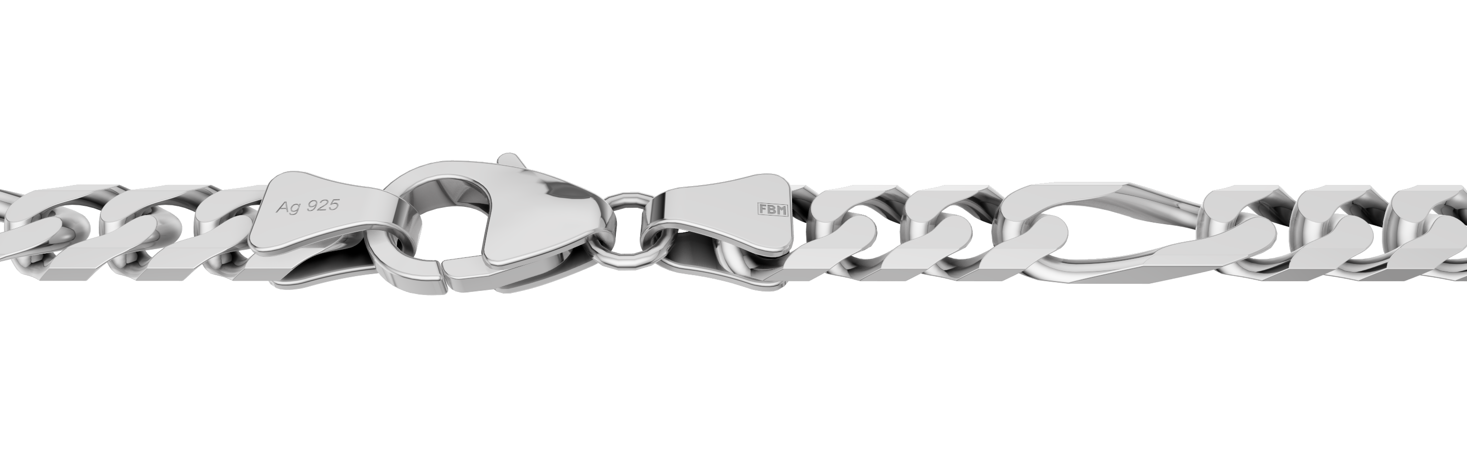 Collier Figaro diamantiert 5.7mm