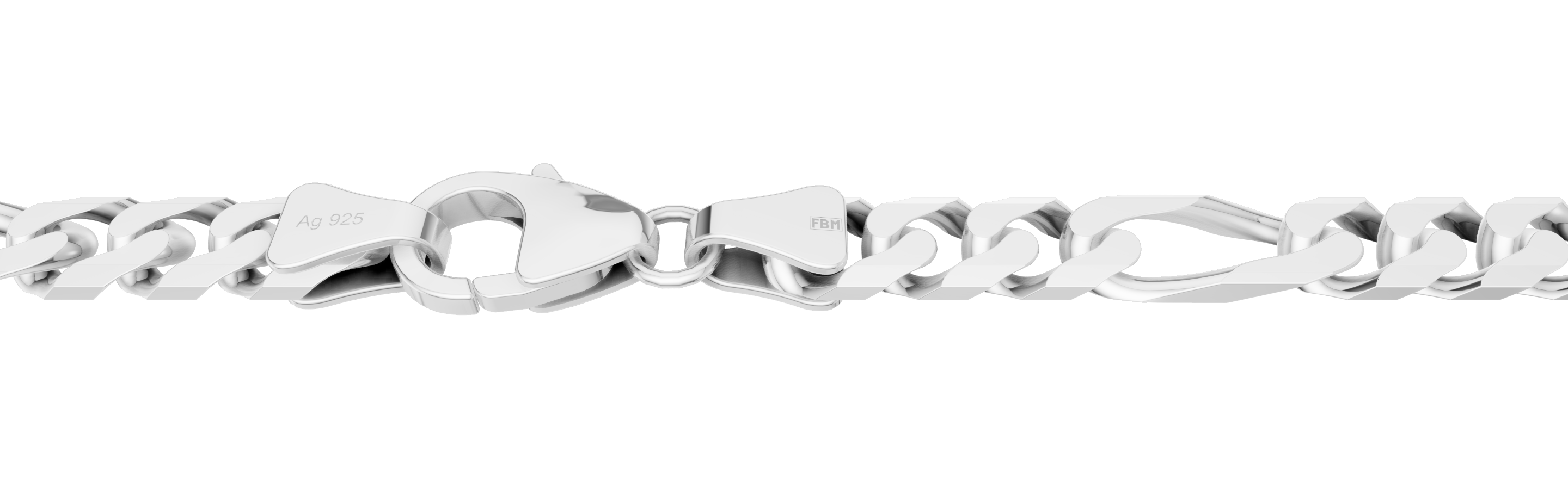 Collier Figaro diamantiert 5.7mm