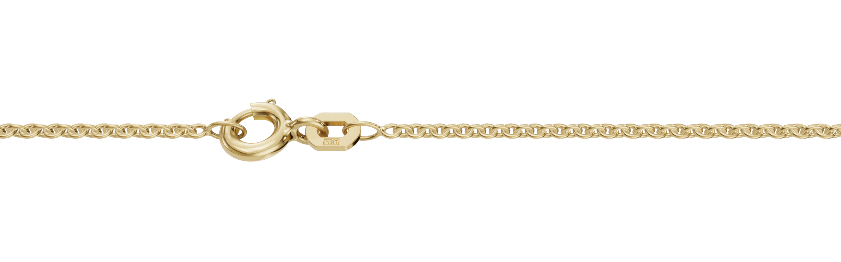 Necklace incl.loop Anchor round 1.5mm