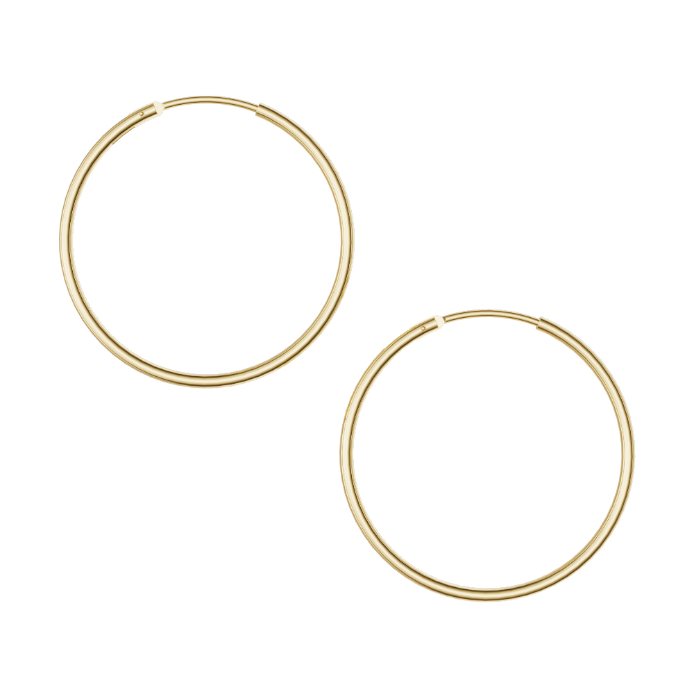 Earring ear hoops 1,5 mm