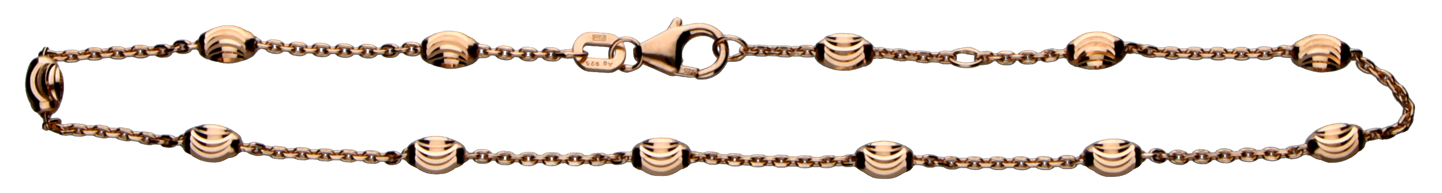 Fusskette Anker diamantiert