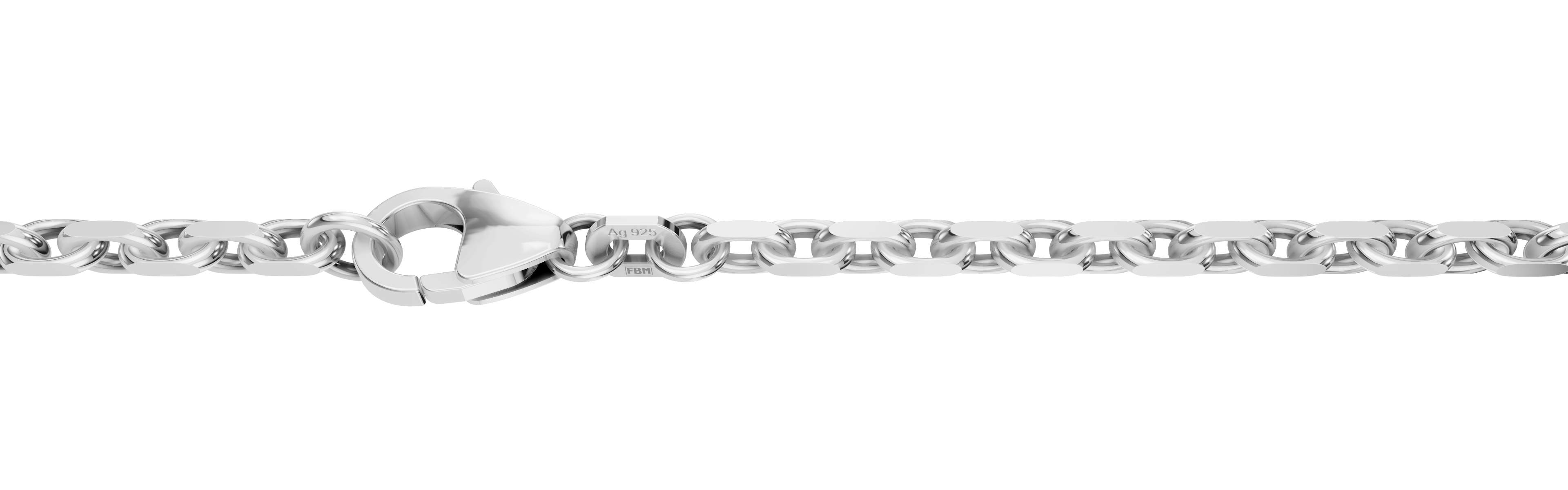 Collier Anker diamantiert 2.5mm