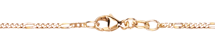 Collier Figaro diamantiert 1.5mm