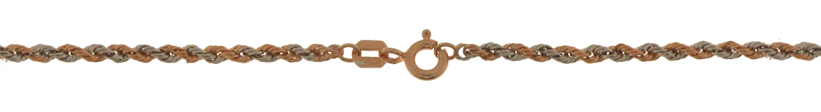 Armband Kordel hohl 2.1mm