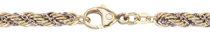 Armband Kordel hohl 4.4mm