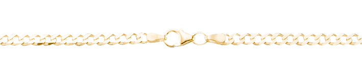 Necklace Curb Chain 3.1mm
