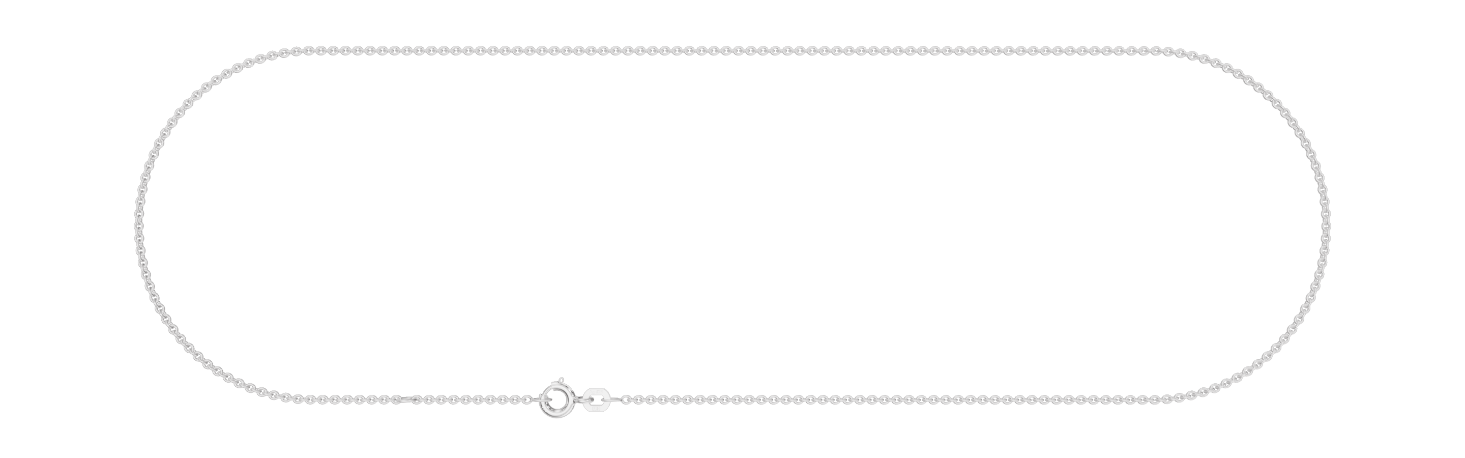 Necklace incl.loop Anchor round 1.5mm