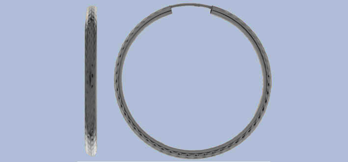 Ohrschmuck Creole 2,5 mm