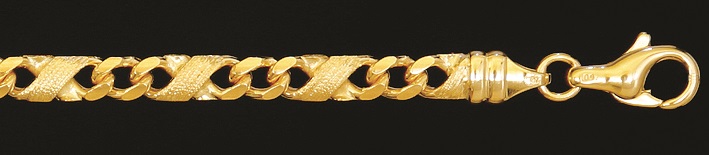 Collier Dollar-Kette 3.7mm