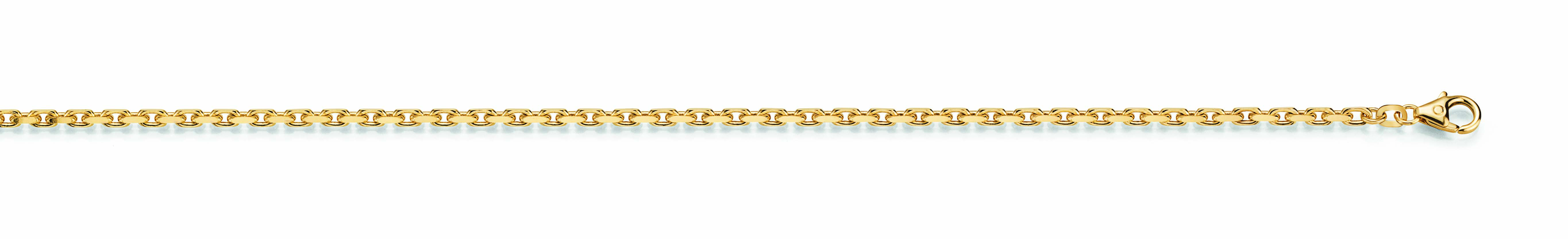 Collier Anker diamantiert 2.5mm