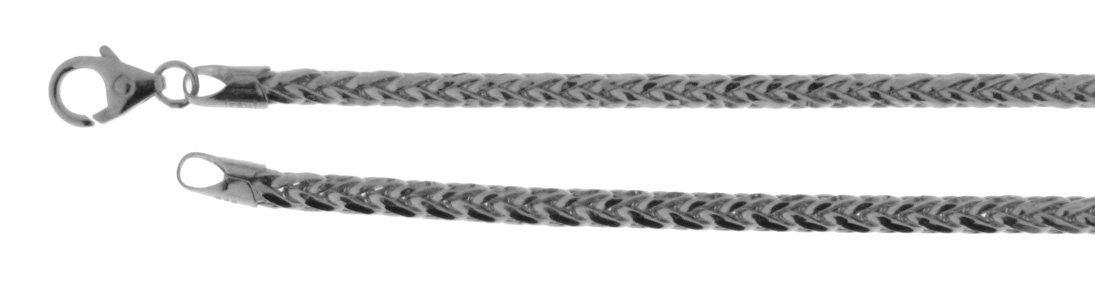 Armband Zopf hohl 2.7mm