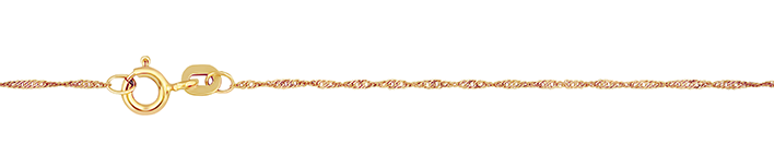 Armband Singapur 1mm