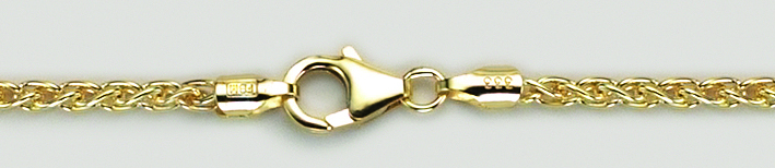 Armband Zopf 2.5mm