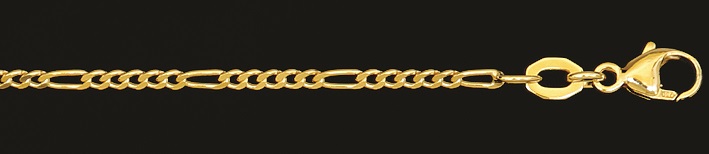 Collier Figaro diamantiert 1.9mm