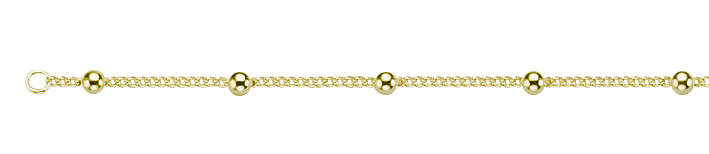 Armband Panzer rund 1.4mm