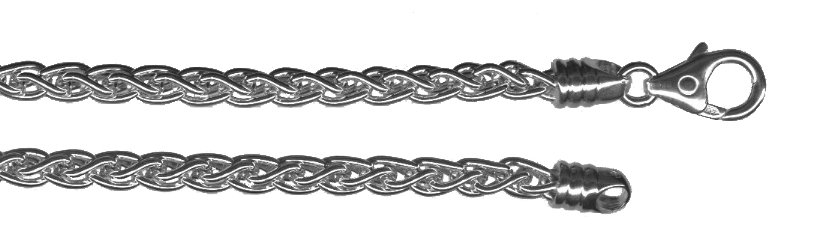 Armband Zopf 3.2mm