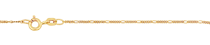 Collier Figaro diamantiert 1.1mm