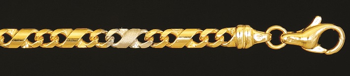 Armband Dollar-Kette 3.1mm