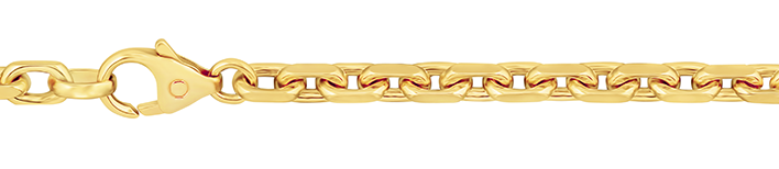 Collier Anker diamantiert 4mm